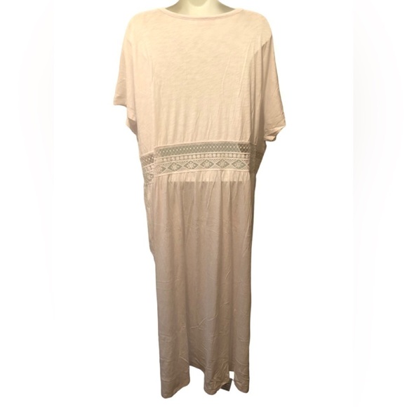 Belle Beach by Kim Gravel Regular Slub Knit Tie Front Cover Up QVC 1X Beach Wear - Picture 9 of 10